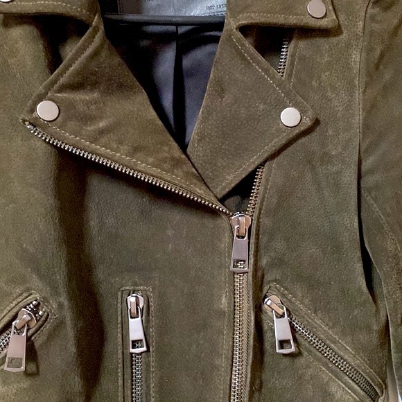 Suede Motor Coat - Picture 6 of 7